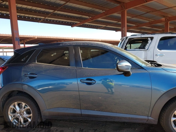 2019 Mazda CX-3 Sport with VIN JM1DKDB7XK1419841, listed as a IAAI auction lot 41699781 with 46,716 mi miles. Bid and sale history available at carsss.com. Image 13.