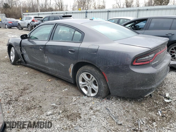 2022 Dodge Charger SXT with VIN 2C3CDXBG1NH255428, listed as a Copart auction lot 44184695 with 50,406 mi miles and Non Repairable. Bid and sale history available at DreamBid. Image 2.