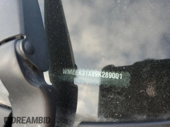 2009 Smart fortwo Passion z VIN WMEEK31X89K289001, wystawiony jako Copart lot #51781925 z przebiegiem 79 742 mil mil oraz Szkoda całkowita • Salvage title. Historia ofert i sprzedaży dostępna na DreamBid. Obrazek 14.