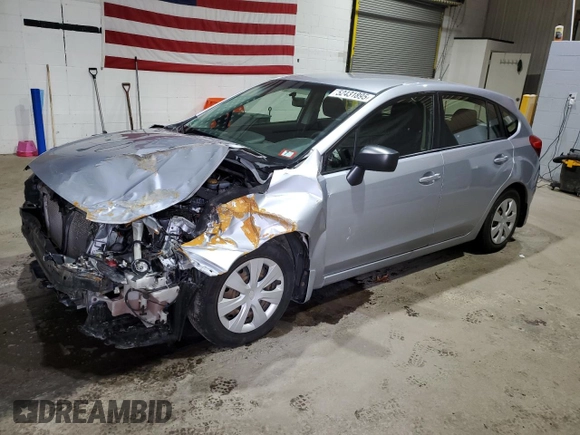 2015 Subaru Impreza 2.0i с VIN JF1GPAA66F8231486, выставлен на аукционе Copart как лот 52431895 с пробегом 171 598 миль миль и Списание • Salvage title. История ставок и продаж доступна на DreamBid. Изображение 1.