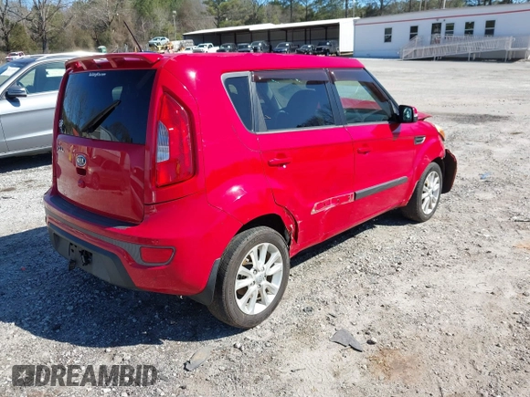 2012 Kia Soul + with VIN KNDJT2A62C7430733, listed as a IAAI auction lot 41676795 with 197,705 mi miles. Bid and sale history available at carsss.com. Image 4.