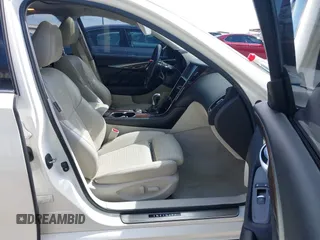 2014 Infiniti Q50 Premium with VIN JN1BV7ARXEM706864, listed as a IAAI auction lot 41787396 with 143,726 mi miles. Bid and sale history available at carsss.com. Image 5.