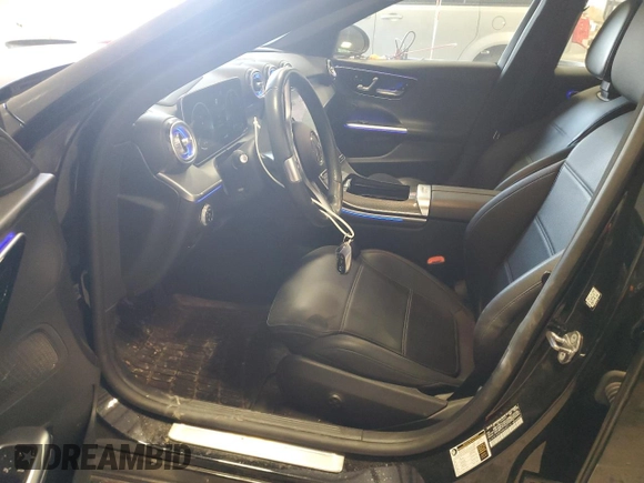 2022 Mercedes-Benz C 300 with VIN W1KAF4HB2NR042016, listed as a Copart auction lot 42020785 with 24,522 mi miles and Salvage Title. Bid and sale history available at DreamBid. Image 7.