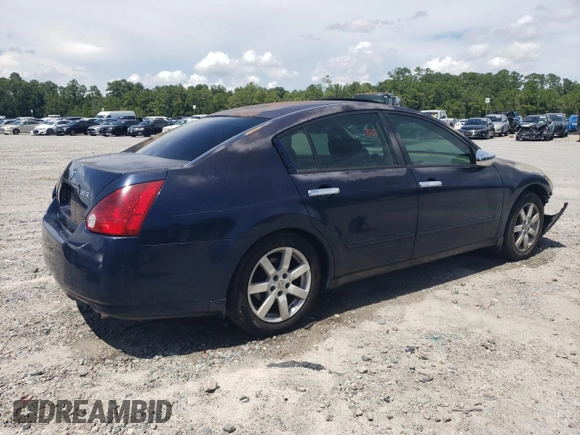2005 Nissan Maxima 3.5 SL with VIN 1N4BA41E15C835186, listed as a Copart auction lot 64555314 with 163,338 mi miles and Salvage Title. Bid and sale history available at carsss.com. Image 3.