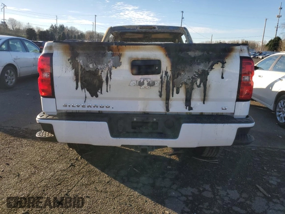 2018 Chevrolet Silverado 1500 LT with VIN 1GCUKREC2JF171317, listed as a Copart auction lot 87939215 with Not Provided miles and Salvage Title. Bid and sale history available at DreamBid. Image 6.