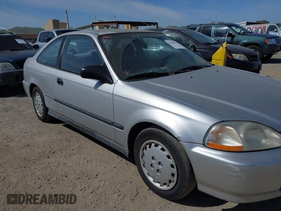 1997 Honda Civic DX with VIN 1HGEJ6220VL106203, listed as a IAAI auction lot 42098813 with 192,343 mi miles. Bid and sale history available at carsss.com. Image 12.