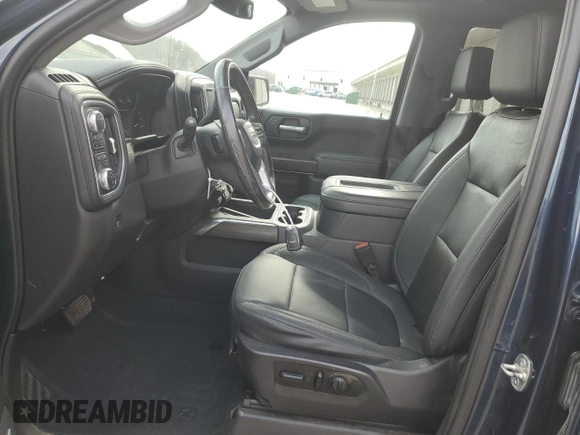 2021 GMC Sierra 1500 SLT z VIN 3GTU9DET5MG216851, wystawiony jako Copart lot #50587485 z przebiegiem 54 929 mil mil oraz Szkoda całkowita • Salvage title. Historia ofert i sprzedaży dostępna na DreamBid. Obrazek 7.