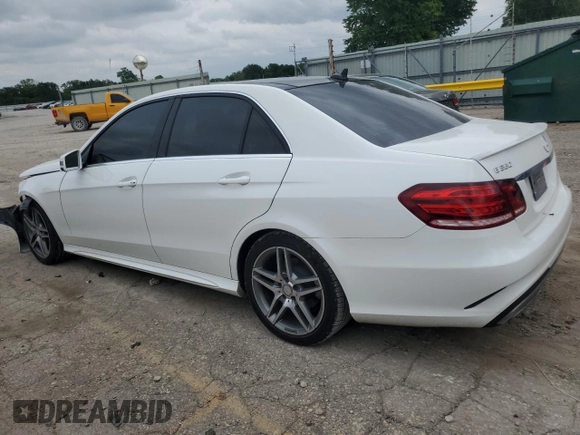 2014 Mercedes-Benz E 350 Luxury with VIN WDDHF8JB9EB042846, listed as a Copart auction lot 59943385 with 124,002 mi miles and Salvage title. Bid and sale history available at DreamBid. Image 2.