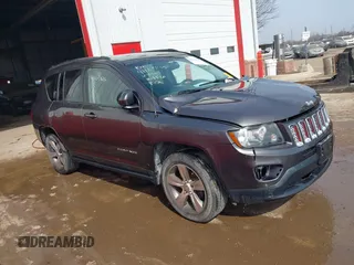 2016 Jeep Compass High Altitude Edition with VIN 1C4NJCEA4GD806920, listed as a IAAI auction lot 41163826 with 129,104 mi miles. Bid and sale history available at carsss.com. Image 1.
