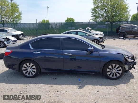 2013 Honda Accord EX-L with VIN 1HGCR2F89DA031843, listed as a IAAI auction lot 42108077 with 154,419 mi miles and . Bid and sale history available at DreamBid. Image 14.