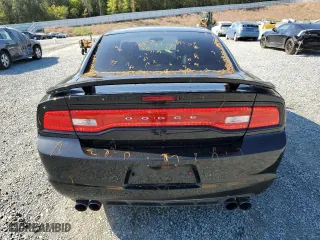 2014 Dodge Charger Police with VIN 2C3CDXAT2EH186067, listed as a Copart auction lot 52431375 with 102,157 mi miles and Salvage Title. Bid and sale history available at carsss.com. Image 6.