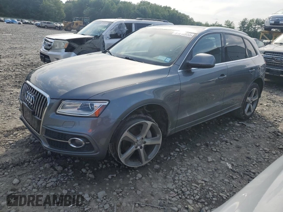 2013 Audi Q5 Prestige with VIN WA1WGAFP8DA036982, listed as a Copart auction lot 61830655 with 82,801 mi miles and Salvage title. Bid and sale history available at DreamBid. Image 1.