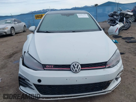 2020 Volkswagen Golf GTI S with VIN 3VW6T7AU4LM013649, listed as a IAAI auction lot 41085758 with 50,514 mi miles. Bid and sale history available at carsss.com. Image 13.