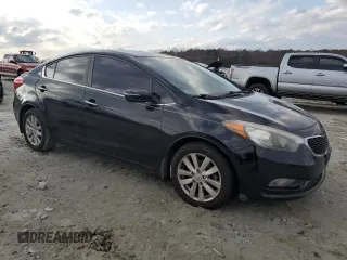 2014 Kia Forte EX with VIN KNAFX4A85E5128260, listed as a Copart auction lot 44041325 with 143,998 mi miles and Salvage Title. Bid and sale history available at carsss.com. Image 4.