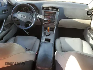 2010 Lexus IS 250 with VIN JTHBF5C28A5125252, listed as a Copart auction lot 53668105 with 147,141 mi miles and Salvage Title. Bid and sale history available at carsss.com. Image 8.