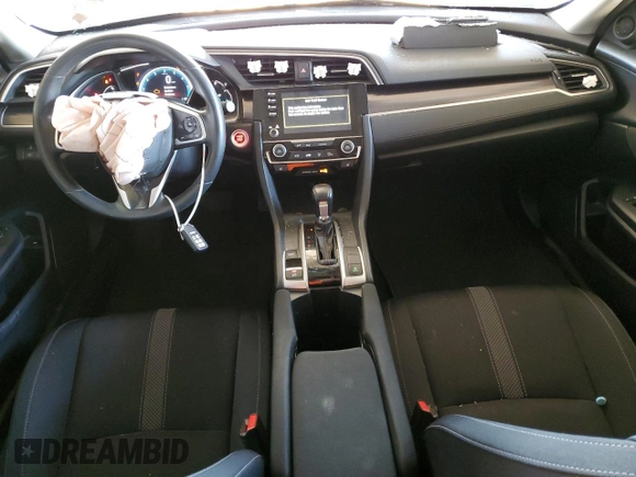 2020 Honda Civic Sedan EX with VIN 19XFC1F37LE205125, listed as a Copart auction lot 54004475 with 64,031 mi miles and Salvage Title. Bid and sale history available at carsss.com. Image 8.