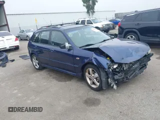 2003 Mazda Protege with VIN JM1BJ245231121179, listed as a IAAI auction lot 41881394 with 119,754 mi miles and . Bid and sale history available at DreamBid. Image 1.