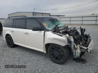 2018 Ford Flex Limited with VIN 2FMGK5D82JBA03807, listed as a Copart auction lot 47076535 with Not Provided miles and Salvage Title. Bid and sale history available at carsss.com. Image 4.