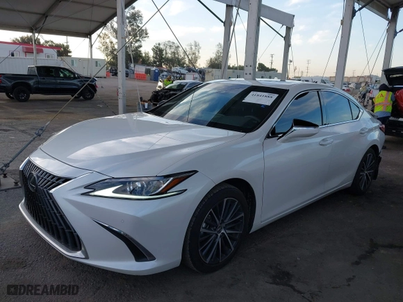 2023 Lexus ES with VIN 58ADZ1B10PU142827, listed as a IAAI auction lot 41841888 with 34,297 mi miles. Bid and sale history available at carsss.com. Image 18.