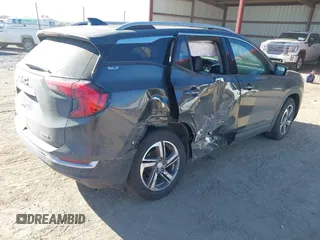2020 GMC Terrain SLT with VIN 3GKALVEV6LL203001, listed as a IAAI auction lot 41434657 with 129,530 mi miles. Bid and sale history available at carsss.com. Image 4.