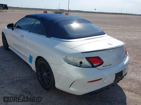 2018 Mercedes-Benz C 43 AMG with VIN WDDWK6EBXJF654008, listed as a IAAI auction lot 41403965 with 80,280 mi miles and . Bid and sale history available at DreamBid. Image 3.