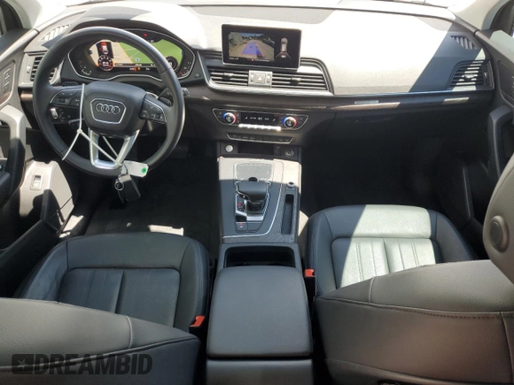 2018 Audi Q5 Premium with VIN WA1ANAFY2J2227182, listed as a Copart auction lot 60544075 with 33,851 mi miles and Salvage title. Bid and sale history available at DreamBid. Image 8.