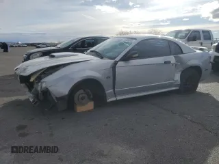 2002 Ford Mustang GT Deluxe with VIN 1FAFP42X22F210399, listed as a Copart auction lot 47285245 with 189,323 mi miles and Salvage title. Bid and sale history available at DreamBid. Image 1.