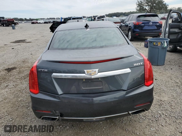 2016 Cadillac CTS RWD with VIN 1G6AP5SX2G0124470, listed as a Copart auction lot 87913695 with 81,272 mi miles and Salvage title. Bid and sale history available at DreamBid. Image 6.