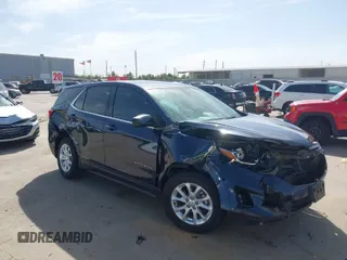 2018 Chevrolet Equinox LT with VIN 3GNAXJEV6JS589132, listed as a IAAI auction lot 41838782 with 44,613 mi miles. Bid and sale history available at carsss.com. Image 1.
