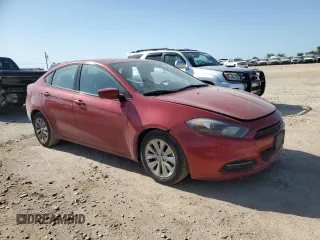 2014 Dodge Dart SXT with VIN 1C3CDFBB0ED823812, listed as a Copart auction lot 51906585 with 133,976 mi miles and Salvage Title. Bid and sale history available at carsss.com. Image 4.