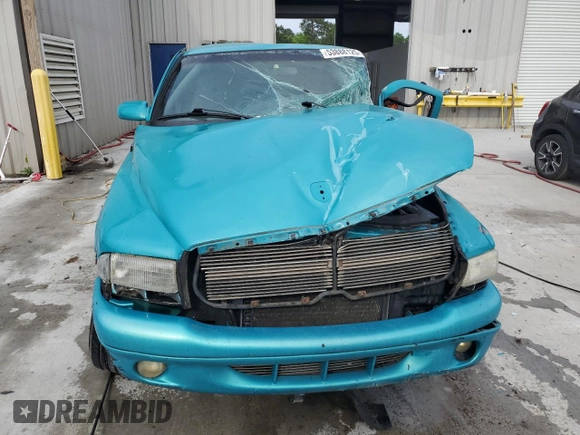 1997 Dodge Dakota with VIN 1B7FL26X9VS140321, listed as a Copart auction lot 53888125 with Not Provided miles and Non Repairable. Bid and sale history available at carsss.com. Image 5.