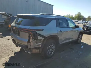 2024 Chevrolet Traverse AWD LT with VIN 1GNEVGKS5RJ189421, listed as a Copart auction lot 53678385 with 17,019 mi miles and Clean Title. Bid and sale history available at carsss.com. Image 3.