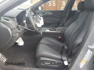 2025 Acura TLX w/A-Spec Package with VIN 19UUB6F56SA000665, listed as a Copart auction lot 45794825 with 2,885 mi miles and Salvage Title. Bid and sale history available at DreamBid. Image 7.