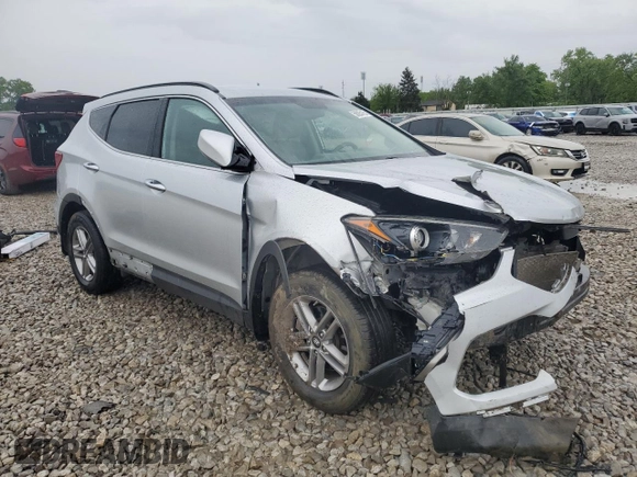 2017 Hyundai Santa Fe 2.4L z VIN 5XYZUDLB8HG500297, wystawiony jako Copart lot #58005165 z przebiegiem 91 871 mil mil oraz Szkoda całkowita • Salvage title. Historia ofert i sprzedaży dostępna na DreamBid. Obrazek 4.