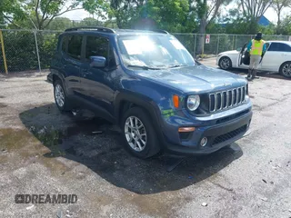 2020 Jeep Renegade Latitude with VIN ZACNJABB6LPL85468, listed as a IAAI auction lot 42515585 with 129,240 mi miles and . Bid and sale history available at DreamBid. Image 1.