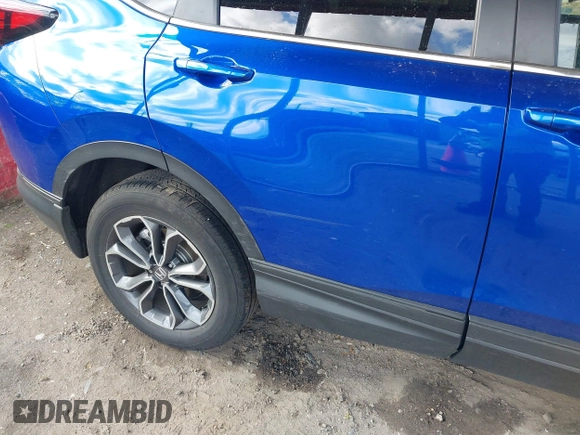 2021 Honda CR-V EX-L with VIN 7FARW2H80ME005531, listed as a IAAI auction lot 42044341 with 14,557 mi miles and . Bid and sale history available at DreamBid. Image 17.
