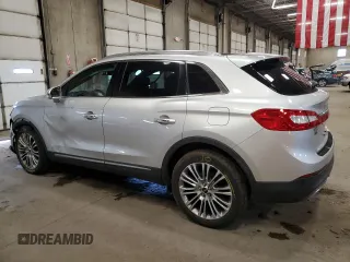 2017 Lincoln MKX Reserve with VIN 2LMPJ8LR7HBL51633, listed as a Copart auction lot 51126965 with 76,307 mi miles and Salvage Title. Bid and sale history available at carsss.com. Image 2.