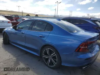 2020 Volvo S60 R-Design with VIN 7JRA22TM9LG030619, listed as a Copart auction lot 46770363 with 25,835 mi miles. Bid and sale history available at carsss.com. Image 2.