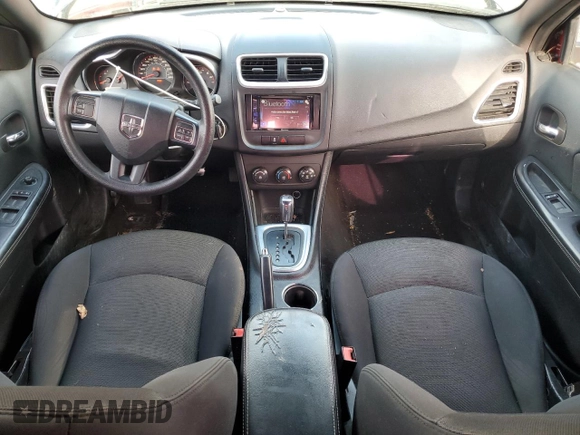 2014 Dodge Avenger SE with VIN 1C3CDZAB7EN175589, listed as a Copart auction lot 42461145 with 154,977 mi miles and Salvage Title. Bid and sale history available at carsss.com. Image 8.