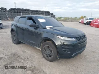 2021 Land Rover Range Rover Evoque R-Dynamic S with VIN SALZT2FX3MH123256, listed as a IAAI auction lot 40353026 with 1 mi miles. Bid and sale history available at carsss.com. Image 1.