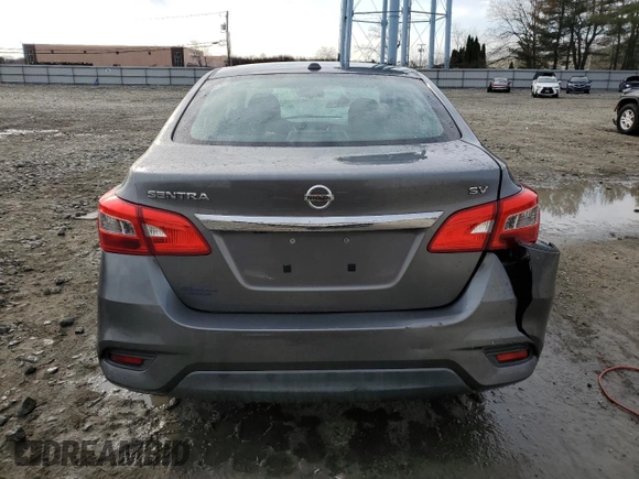 2017 Nissan Sentra S with VIN 3N1AB7APXHY320031, listed as a Copart auction lot 50646005 with 63,397 mi miles and Salvage Title. Bid and sale history available at DreamBid. Image 6.