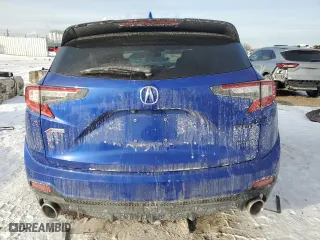2020 Acura RDX w/A-Spec Pkg with VIN 5J8TC2H69LL037397, listed as a Copart auction lot 45200385 with 54,390 mi miles and Salvage Title. Bid and sale history available at carsss.com. Image 6.