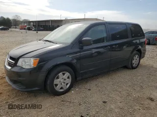2012 Dodge Grand Caravan SE with VIN 2C4RDGBG1CR402831, listed as a Copart auction lot 50539325 with 177,553 mi miles and Salvage Title. Bid and sale history available at DreamBid. Image 1.