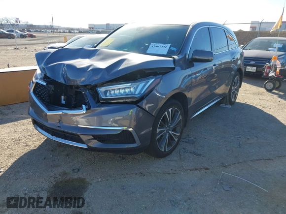 2020 Acura MDX w/Technology Pkg with VIN 5J8YD3H50LL003946, listed as a IAAI auction lot 41407372 with 24,076 mi miles. Bid and sale history available at carsss.com. Image 17.