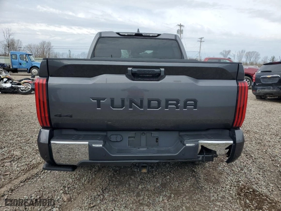 2024 Toyota Tundra 4WD SR5 with VIN 5TFLA5DB1RX148410, listed as a Copart auction lot 53952555 with 34,843 mi miles and Salvage Title. Bid and sale history available at carsss.com. Image 6.
