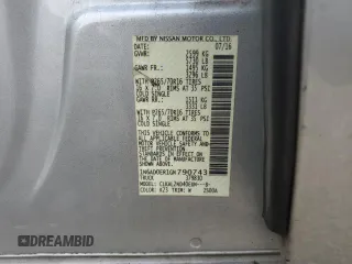 2016 Nissan Frontier S with VIN 1N6AD0ER1GN790743, listed as a Copart auction lot 56455665 with 182,347 mi miles and Salvage title. Bid and sale history available at DreamBid. Image 12.