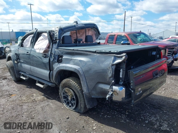 2020 Toyota Tacoma SR5 with VIN 3TMCZ5AN8LM322350, listed as a IAAI auction lot 41981112 with 22,483 mi miles and . Bid and sale history available at DreamBid. Image 3.