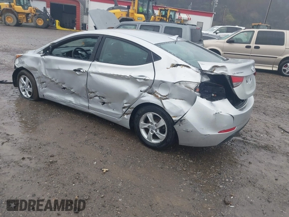 2015 Hyundai Elantra SE with VIN 5NPDH4AE5FH615795, listed as a IAAI auction lot 41976297 with 63,777 mi miles and . Bid and sale history available at DreamBid. Image 3.