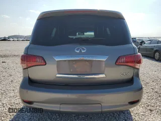 2011 Infiniti QX56 8-passenger with VIN JN8AZ2ND7B9701235, listed as a Copart auction lot 65757794 with 181,688 mi miles and Clean Title. Bid and sale history available at carsss.com. Image 6.