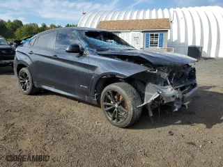2019 BMW X6 sDrive35i with VIN 5UXKU0C55K0H98746, listed as a Copart auction lot 73918424 with 0 mi miles and Clean Title. Bid and sale history available at carsss.com. Image 4.